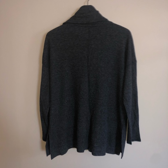 Calvin Klein Performance Waffle Knit Thermal Cowl Pullover - Picture 7 of 10